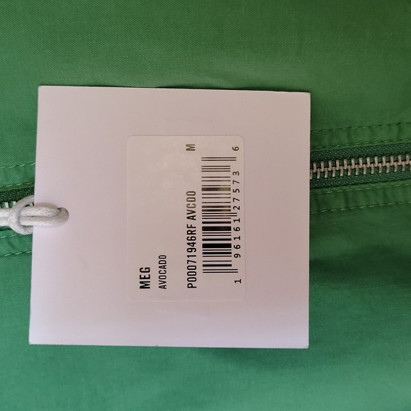 Pistola Meg Short Sleeve Zip Front Jumpsuit. Avocado Color Size M - Picture 15 of 16